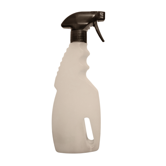 Ergonomic "Last Drop" Spray Bottle